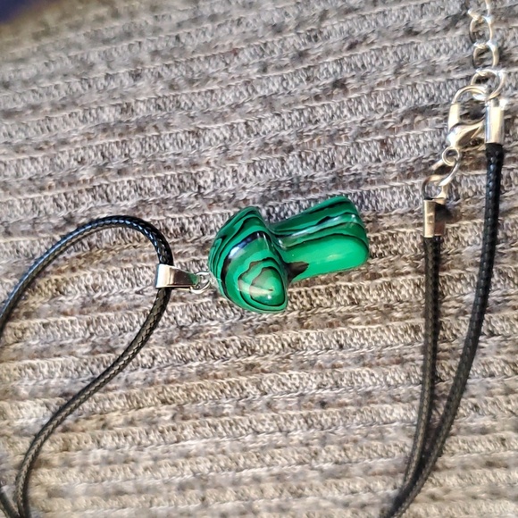 handmade Jewelry - Glass mushroom necklace pendant